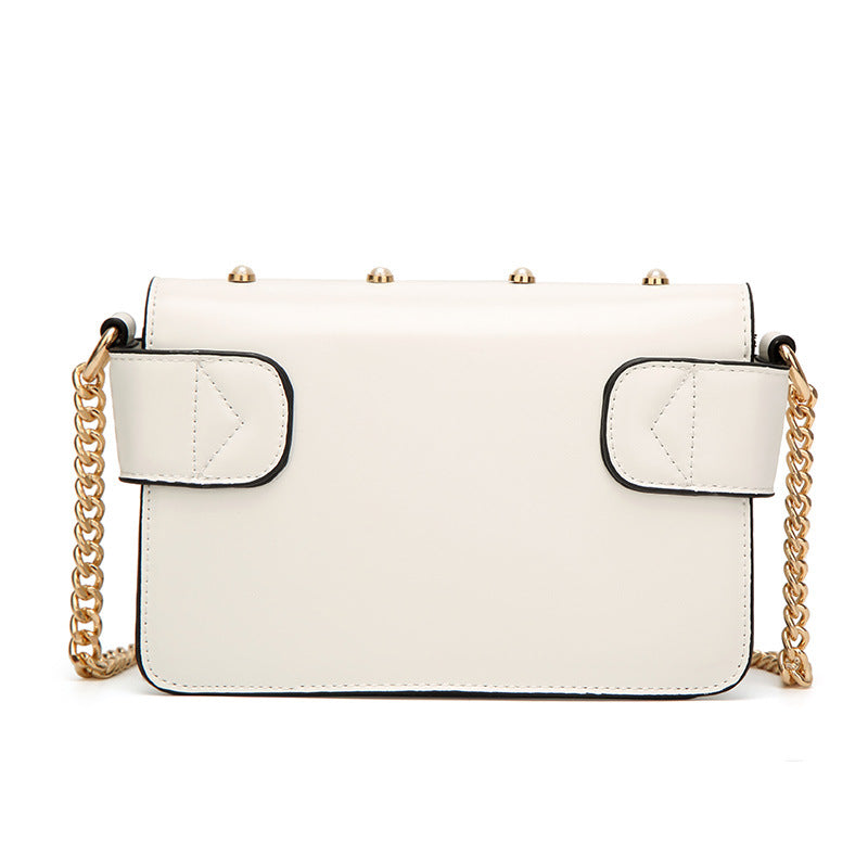 White Pearl Bee Shoulder Bags for Women